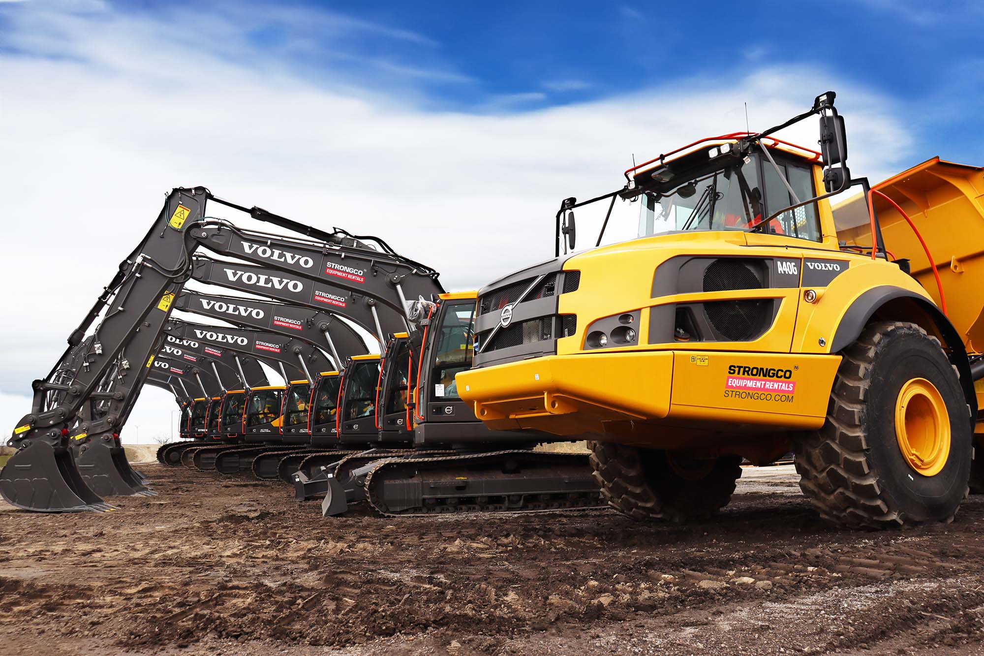 Heavy Equipment Fleet for Rental